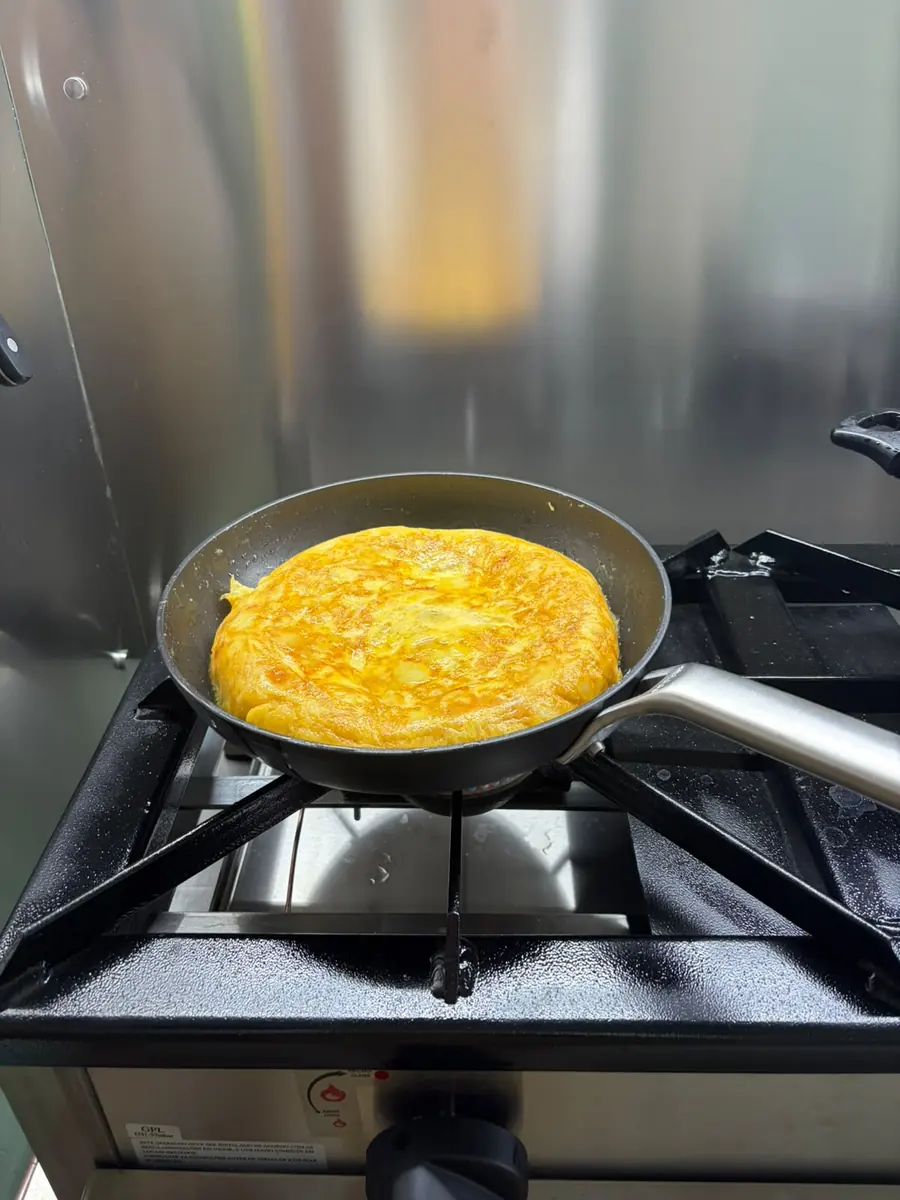 Tortilla española casera